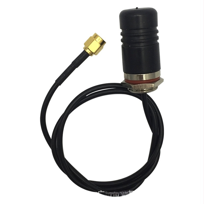 IP67 vízálló 2,4–2,5 GHz antenna, 5 dBi nyereség, 50 Ω, RG174 SMA csatlakozó