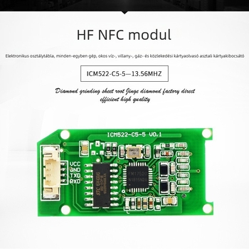 Breana RF kommunikációs modul RFID olvasóval, NFC-vel és HF adó-vevővel, alacsony áramfogyasztású vezeték nélküli megoldás beágyazott IoT-hoz