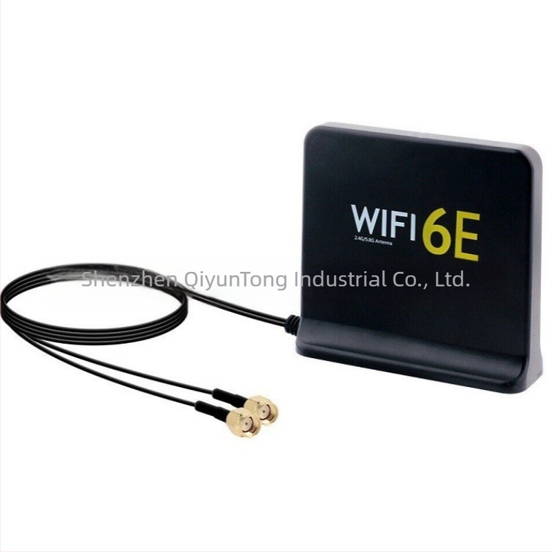 Wi-Fi 6E asztali antenna AX210, 50 ohm, 15 dBi, SWR <= 1.5, kiterjesztő kábelrel