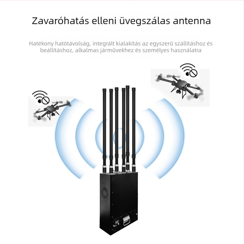 Omnidirekcionális üvegszálas antenna 480–580 MHz, 3 dBi, N-típusú férfi csatlakozó, kültéri bázisállomához