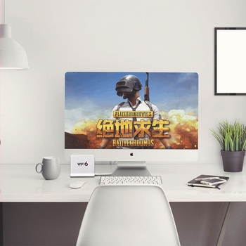 Kettős sávú korongantenna WiFi-hoz, 2.4–5.8 GHz, 8 dBi, 50 Ω, SWR ≤ 1.8