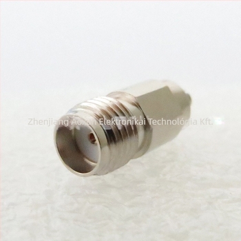 SMA–IPX RF koaxiális antennás tesztcsatlakozó, SMA női–IPX női adapter, PTFE szigetelés, hálózati kommunikációk