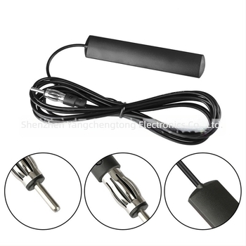 Patch antenna autó audio- és FM rádióhoz, modell YCT-025, 3,5 dBi nyereség, frekvenciasáv 174–433–868 MHz, impedancia 75 Ω, SWR ≤ 1,5, működési feszültség 3–5 V