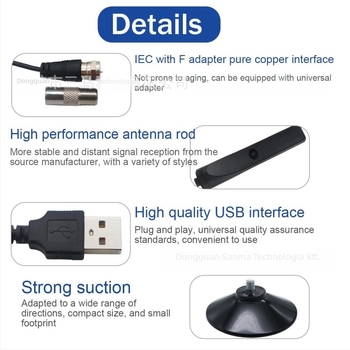 Beltéri HD ATSC TV antenna – digitális adás vétel, földhullámú vétel, USA, Európa, UK, Japán; OEM, magáncímke elérhető