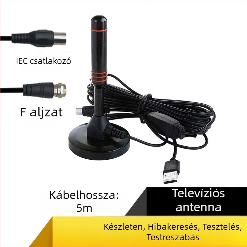 Thousand wood DVB-T2 HDTV antenna otthoni televízióhoz vezeték nélküli vétellel