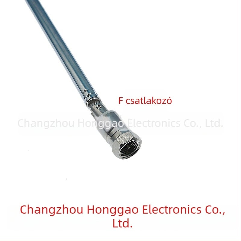 Teleszkópos rádióantenna 7120, nyereség 3.5 dBi, 433 MHz frekvencia, impedancia 75 Ω, tömeg 0.1