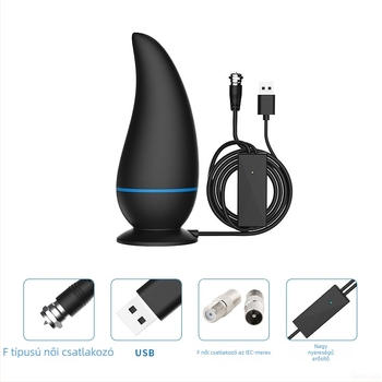 ANTUKO/Extra High HDTV DTMB földhullámú TV antenna beltéri és kültéri használatra