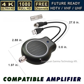 DTMB HD digitális TV antenna jelerősítő (OEM márka, licencelt magáncímke, fő értékesítési területek: Egyéb)