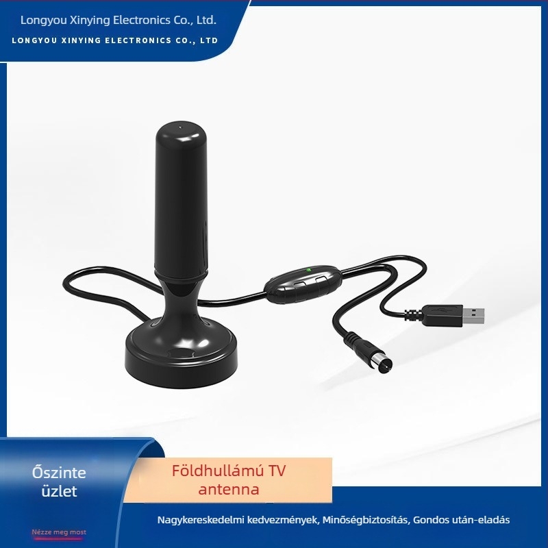 ZY-IN01 kültéri digitális TV antenna, műanyag ház, HD vétel