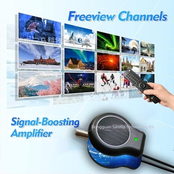 Vízálló 4K HD digitális TV antenna beltéri és kültéri használatra, erősítővel
