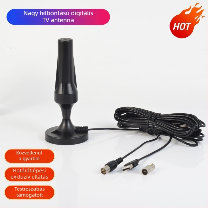 4G-s HD digitális TV antenna kültéri és beltéri vételre