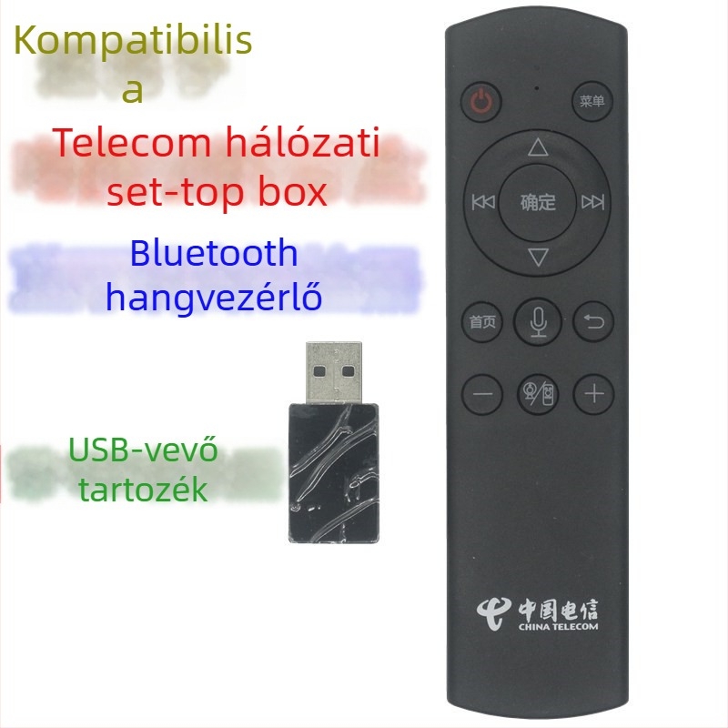 Távirányító Jingzhu Tianhong JZ-YK-01810 TV-set-top boxhoz, 10 m hatótáv