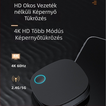 Mirascreen G54-701 4K vezeték nélküli képernyőprojektor, valós 60Hz, HDMI, 2GB RAM
