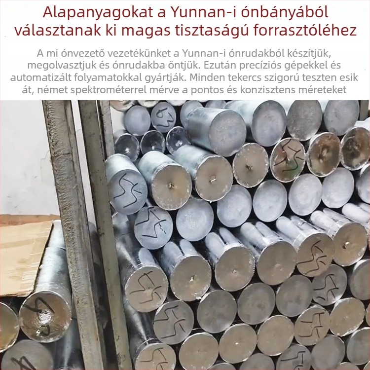 Ólmos forrasztódrót Sn63Pb37 rosin flux-szal, alacsony hőmérsékletű 183°C, működési hőmérséklet 310±20°C