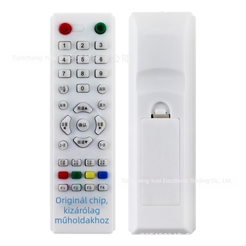 TV-set-top box kiegészítő távirányítóval, televízióhoz