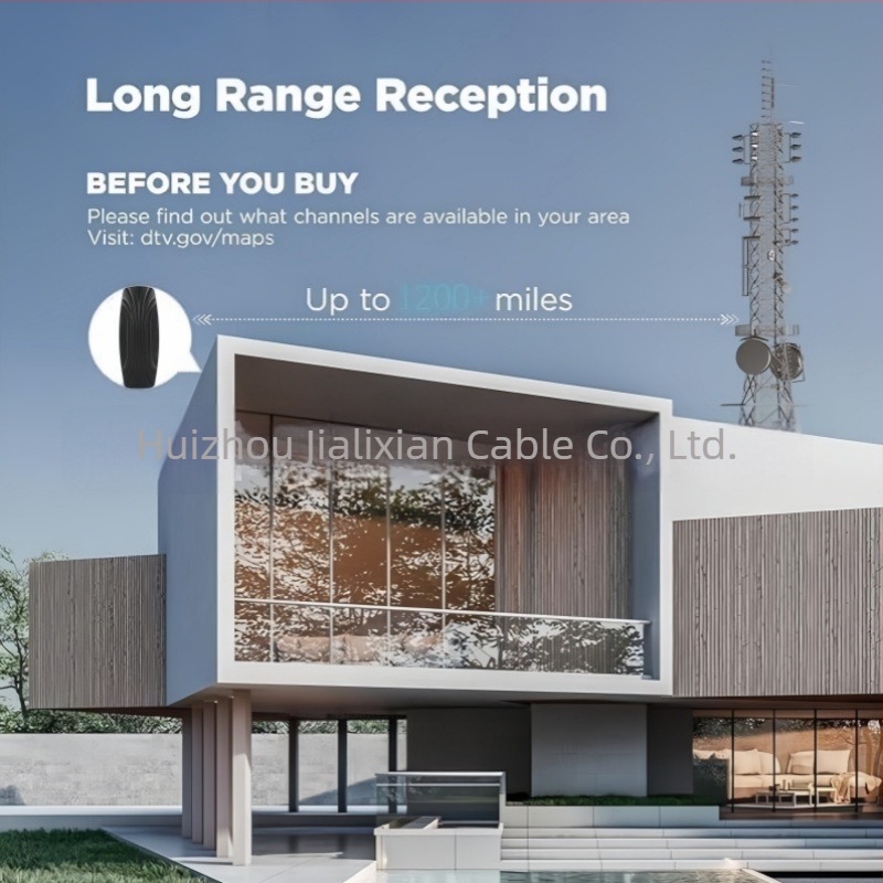 ATSC beltéri és kültéri HDTV digitális TV antenna vevő