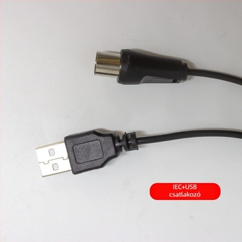 Kültéri TV antenna, modell 160t-o-w5usb-f-5r0g2, 22 dB nyereség, 170-700 MHz frekvenciasáv, impedancia 75 Ω, SWR ≤ 3