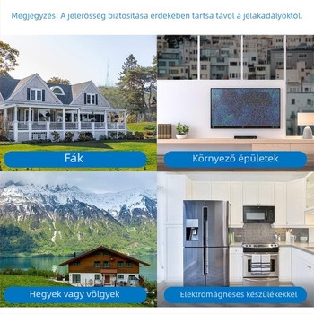 Antuko 4K HDTV földi digitális tévé antenna vevő, földi hullám antenna, DTMB kompatibilis – teljes készlet