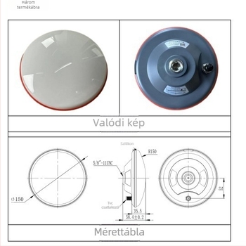 And Chuangtong GNSS mérőantenna, magas pontosságú RTK-val, BeiDou GPS teljes frekvenciatartománnyal, vezetőiskolai vizsgákhoz
