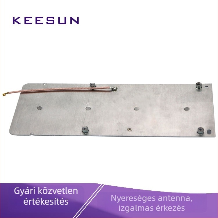 5.8G tablettás vezeték nélküli híd CPE antenna beépített kültéri irányított panellel, KEESUN KS030-10056-A, SWR ≤ 14