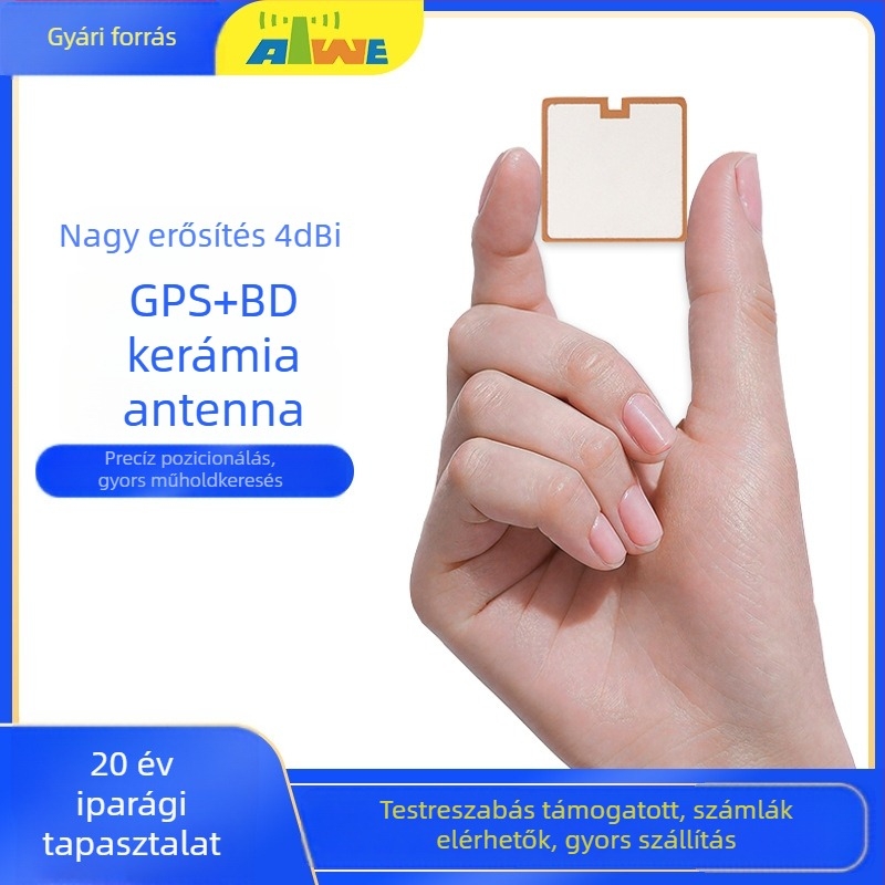 GPS-helymeghatározó kerámiaantenna, drón-modul IoT-vel, beépített passzív 2540 patch antenna a műholdakhoz