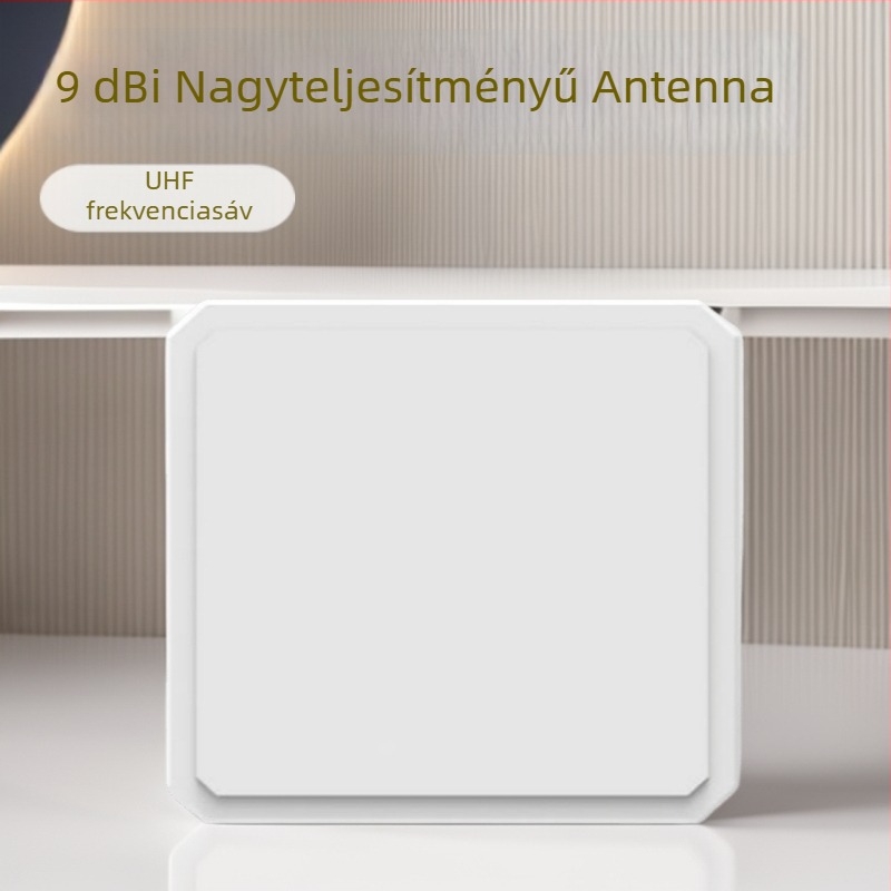 UHF RFID antenna – külső szerelésű raktári logisztikához (9 dBi, körkörös polarizáció, UHF)