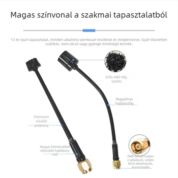 Feimin Lollipop drón antenna FPV-hez — Omnidirekcionális, 4.9/5.8/6 GHz, versenydronokra, hitelesített magánmárka