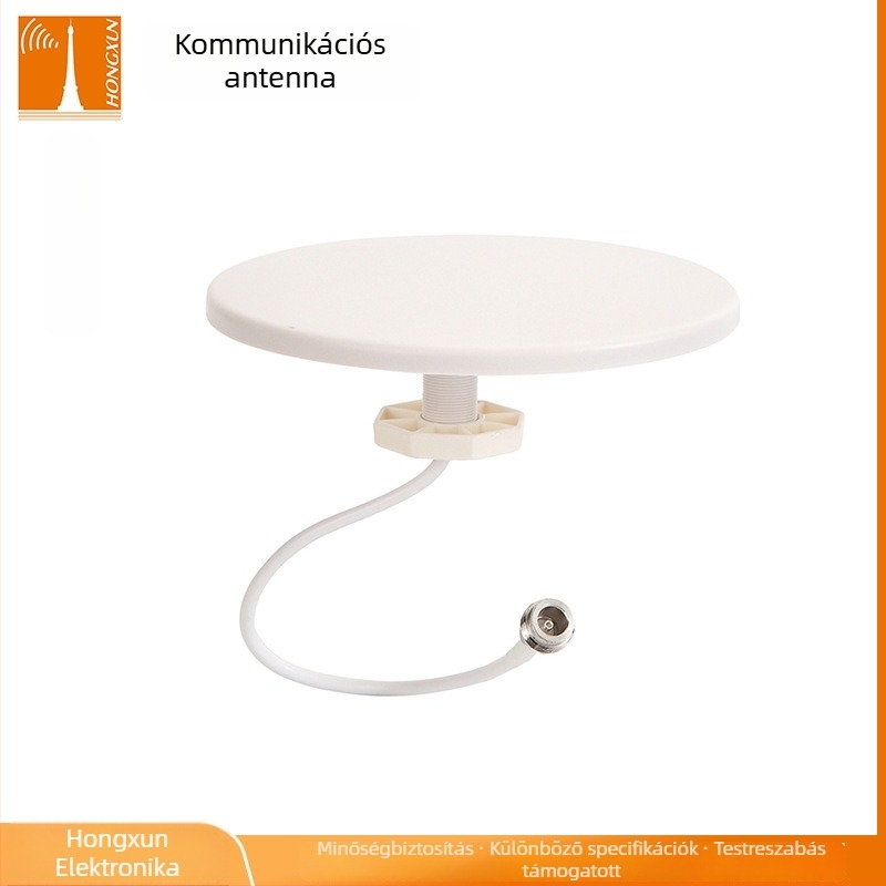 Beltéri mennyezeti antenna dupla polarizációval, mindenirányú lefedettség a 4G/5G LTE-hez — gain 2/4, SWR ≤2, impedancia 50 Ω