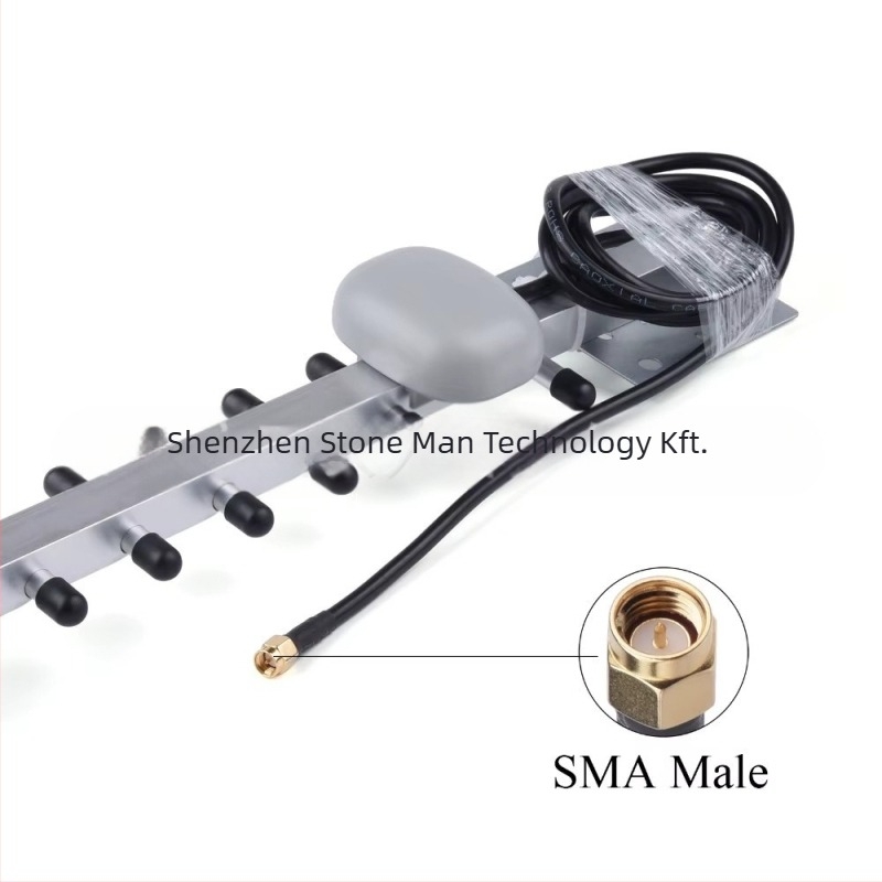 Yagi antenna SMA csatlakozóval kültéri irányított használatra (4G, 28 dBi, 50 Ω, SWR ≤ 2.5)