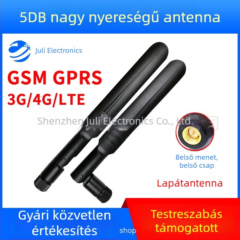 JLC 5DBLTE3G Teljes sávú 4G Paddle antenna GSM, GPRS és TD-SCDMA – SMA belső csavaros tű antenna