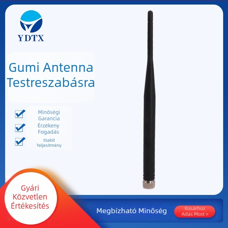 Genting Communications Összecsukható 2,4 GHz Wi‑Fi Router Külső Nagy Teljesítményű Bluetooth Antennával