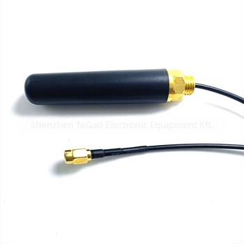 Külső omnidirekcionális antenna 433 MHz és 2,4 GHz WiFi-hez, 50 Ω, 5 dBi, SWR ≤ 1,5