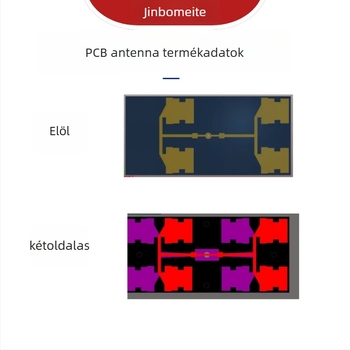 Beépített PCB-vel rendelkező drón antenna, nagy nyereségű, irányított, Ptfe magasfrekvenciás panel, 2,4/5 GHz, cserélhető panelok