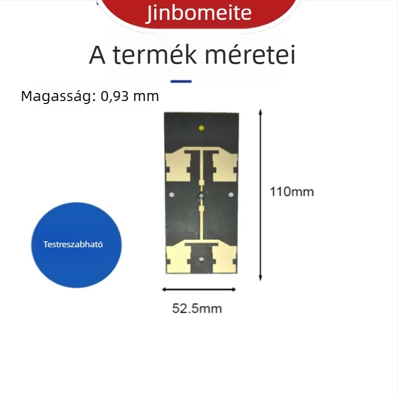 Beépített PCB-vel rendelkező drón antenna, nagy nyereségű, irányított, Ptfe magasfrekvenciás panel, 2,4/5 GHz, cserélhető panelok