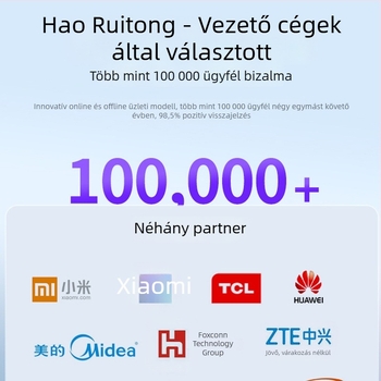 Haoruitong SMA–to–IPEX adapter csatlakozó koaxiális vonalhoz és antenna tápláláshoz, IPEX interfész, külső csavaros rögzítés