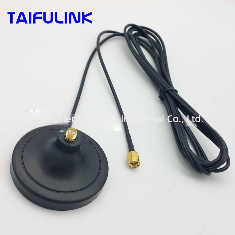 2,4 GHz-es antennaalap 3 m WiFi-hosszabbító kábel, SMAJK férfi csatlakozó, 3G/4G antennákhoz