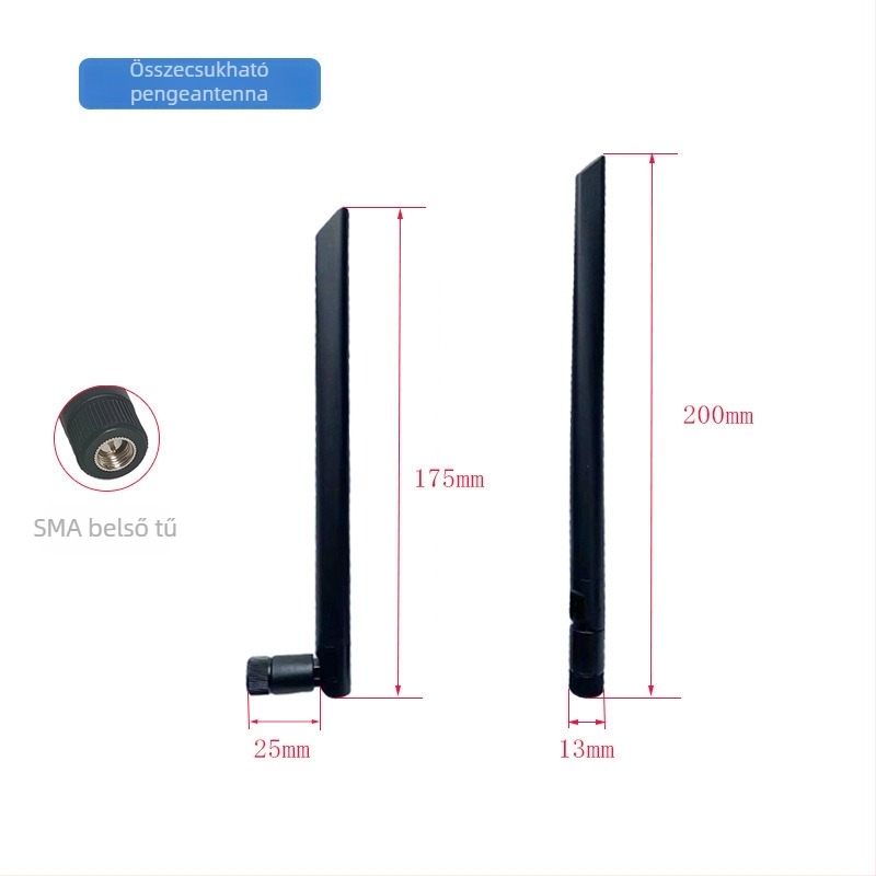 WiFi stick router antennával, 2.4 GHz/5 GHz/5.8 GHz összecsukható Blade Satellite