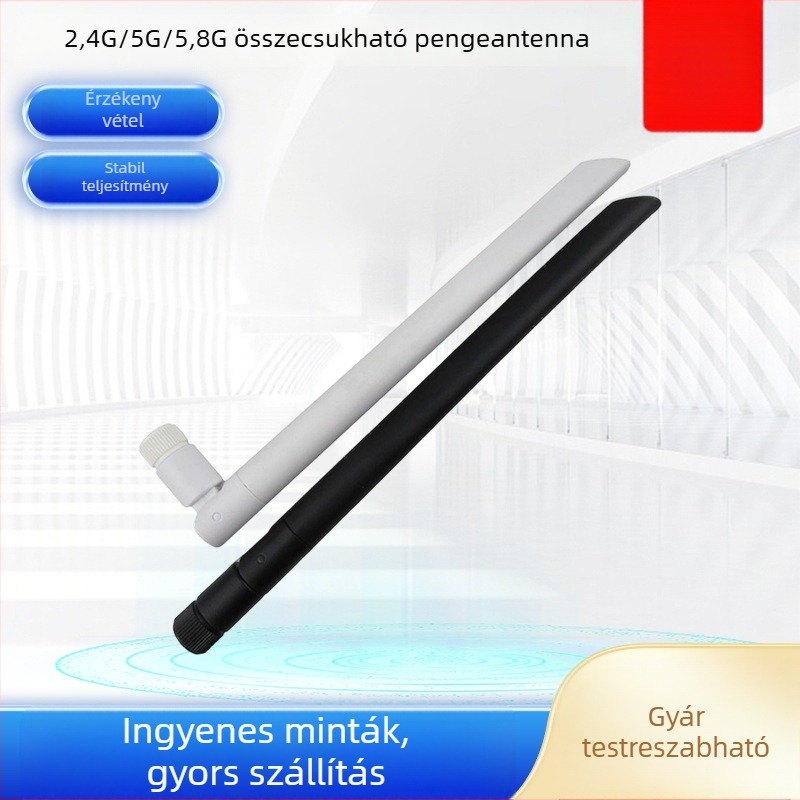 WiFi stick router antennával, 2.4 GHz/5 GHz/5.8 GHz összecsukható Blade Satellite