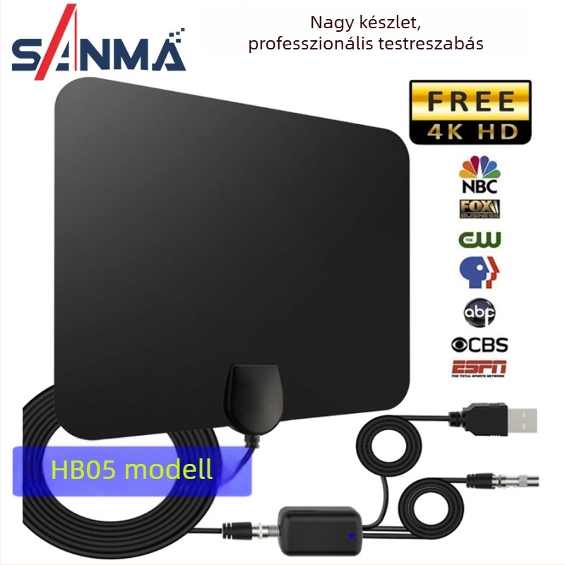 ATSC 4K beltéri digitális TV antenna DVB-T2 HDTV antenna