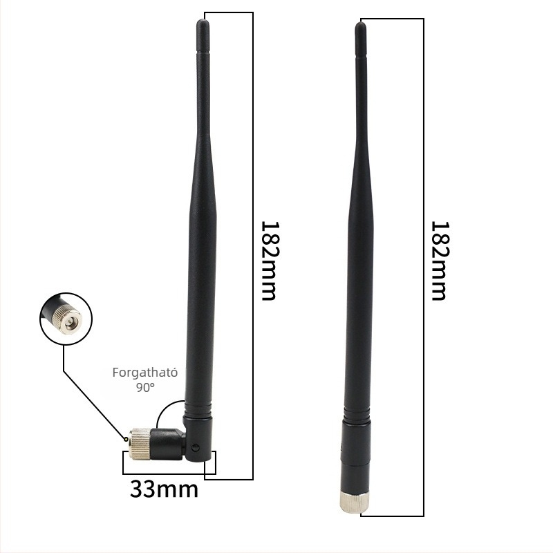 Beidou GPS passzív antenna, duál‑módú műholdas pozicionálás, 1,5–1,6 GHz, összecsukható rudas antenna