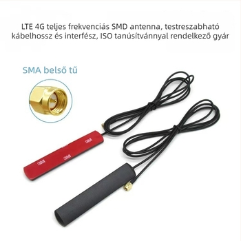 4G patch antenna, nagy nyereségű, 2.4 GHz / 5.8 GHz, GSM/LTE, külső szerelés