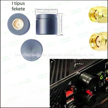 Mini ITX Wi‑Fi/Bluetooth antenna hálózati kártyához, SMA csatlakozó, 14 mm magas
