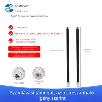 Chenyuxin CYX-BLG FRP antenna 2.4/5.8 GHz kétfrekvenciás, omnidirekcionális WiFi AP hídhoz