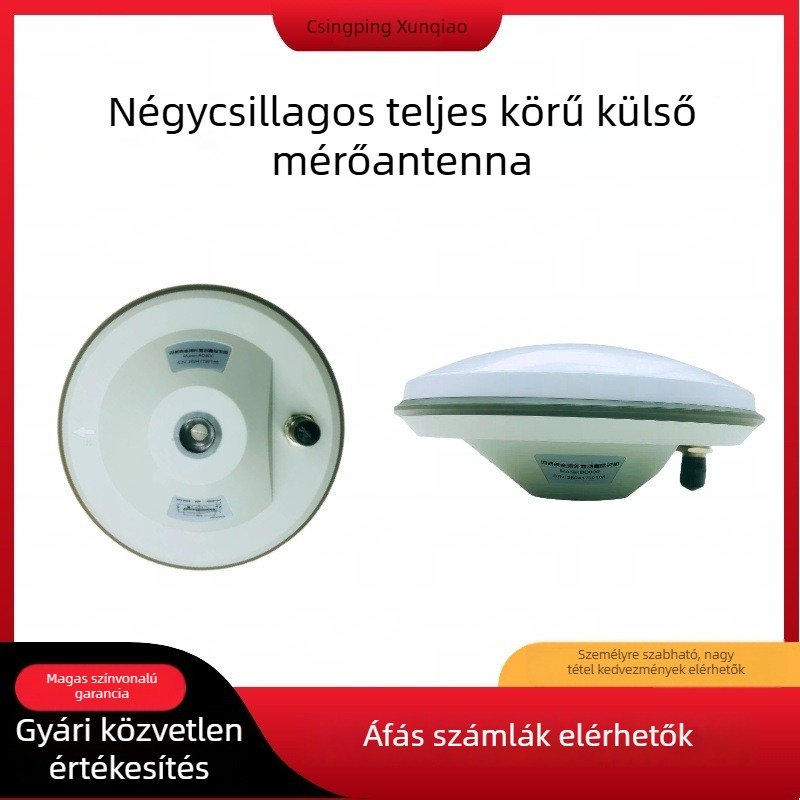 Beidou és GPS GNSS RTK pozicionáló antenna, gombafej alakú lemez, magas pontosság, teljes frekvencia-tartomány