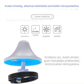 Mennyezeti telepítésű 2G/3G/4G belső és külső használatra, omnidirekcionális, nagy nyereségű gombafej-antenna és jel-erősítő