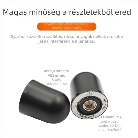 GNSS külső aktív kerámia antenna, többfrekvenciás, nagy pontosságú, nagy nyereségű, üvegszálas ház