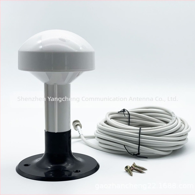 GPS BeiDou időzítő antenna gombafejű, kettős mód, tengeri használat, modell YCG-1390-28, SWR ≤ 1.5
