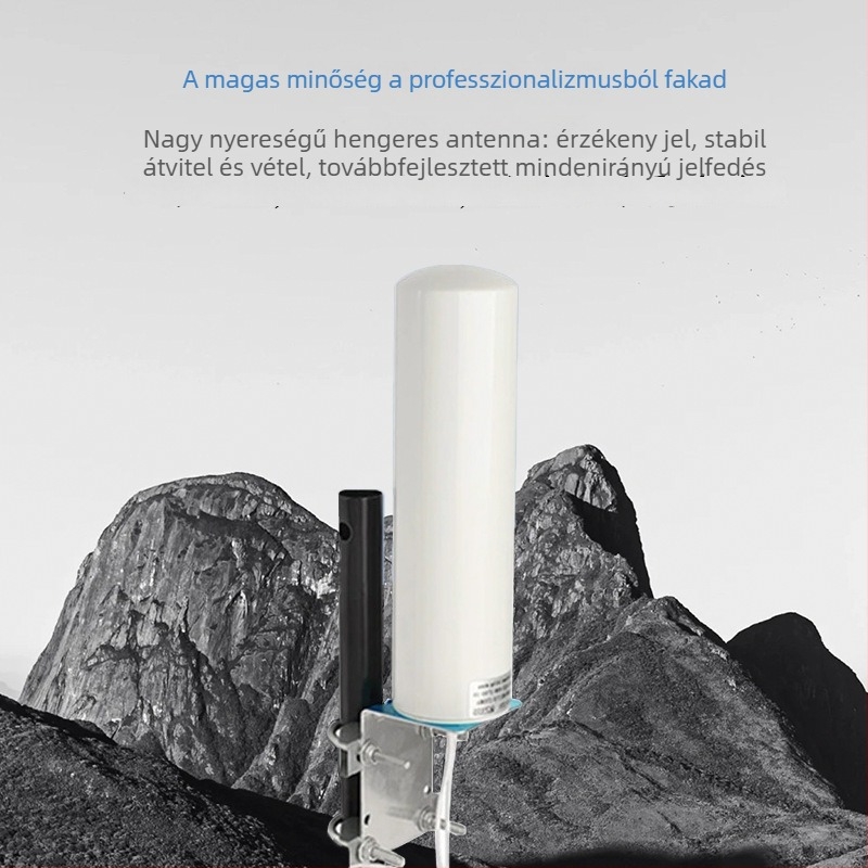 4G/5G LTE kültéri router külső antennával, jel-erősítő, vízálló és UV-álló