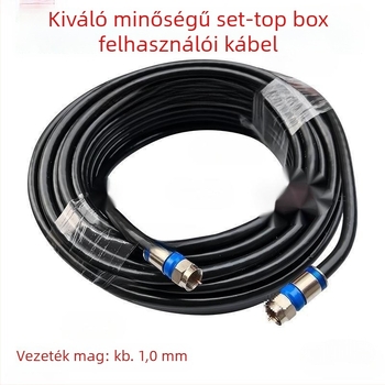 Műholdas TV jelvezeték set-top boxhoz – magasfrekvenciás vonal