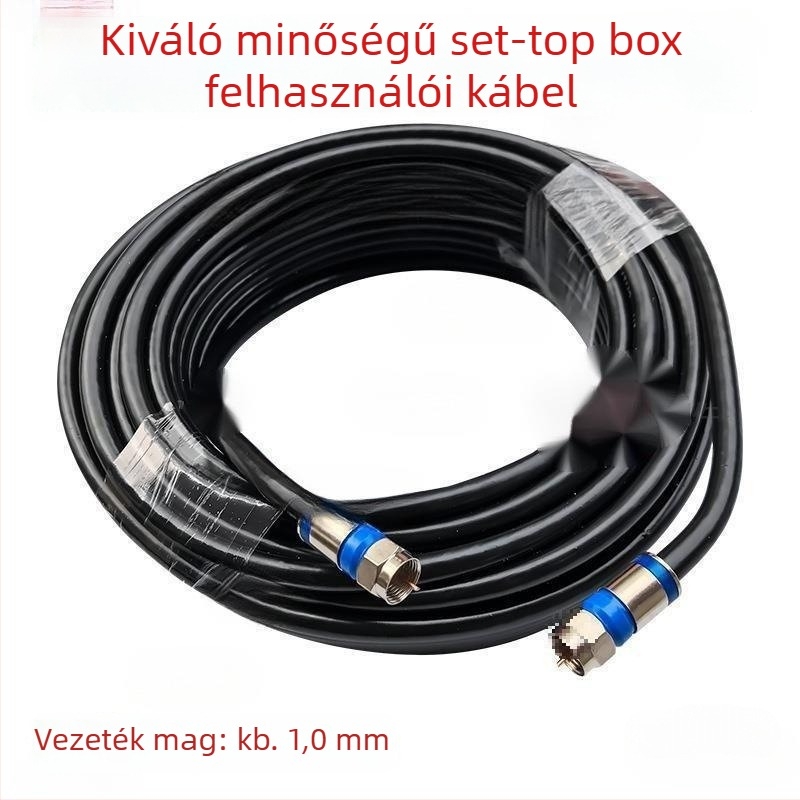 Műholdas TV jelvezeték set-top boxhoz – magasfrekvenciás vonal